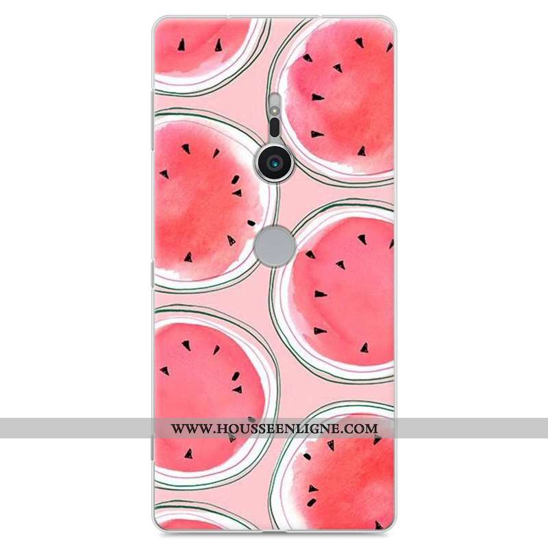 Housse Sony Xperia Xz2 Protection Dessin Animé Tout Compris Étui Téléphone Portable Fluide Doux Inca
