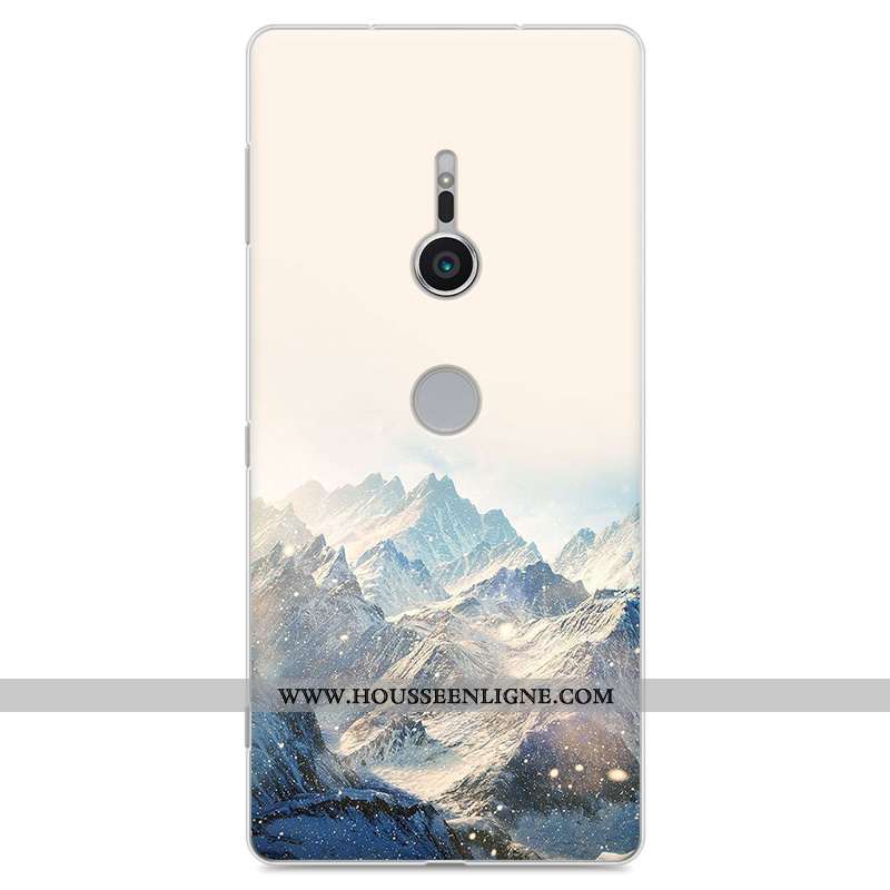 Housse Sony Xperia Xz2 Protection Dessin Animé Tout Compris Étui Téléphone Portable Fluide Doux Inca