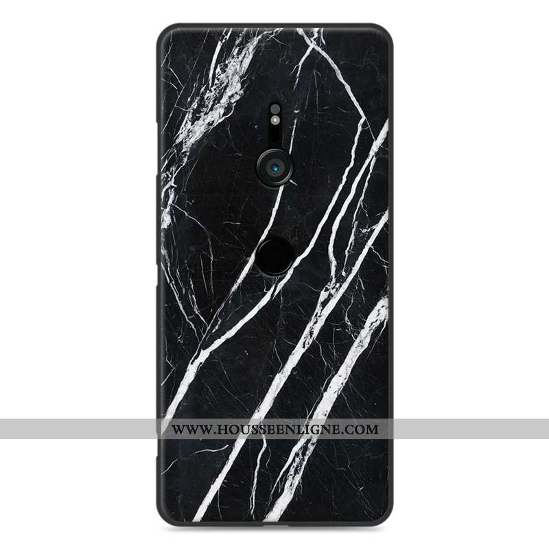 Housse Sony Xperia Xz3 Personnalité Vintage Modèle Fleurie Protection Téléphone Portable Silicone Ka