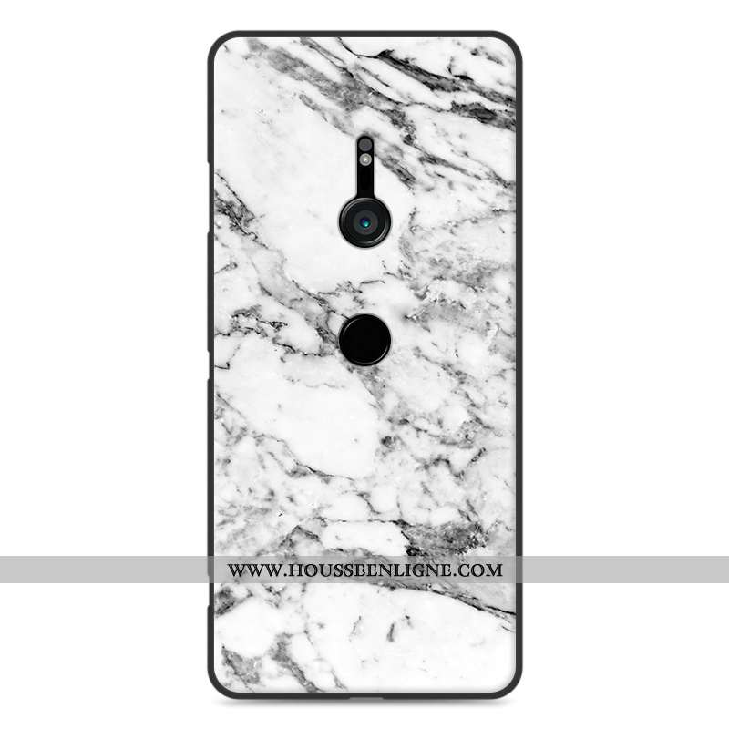 Housse Sony Xperia Xz3 Personnalité Vintage Modèle Fleurie Protection Téléphone Portable Silicone Ka
