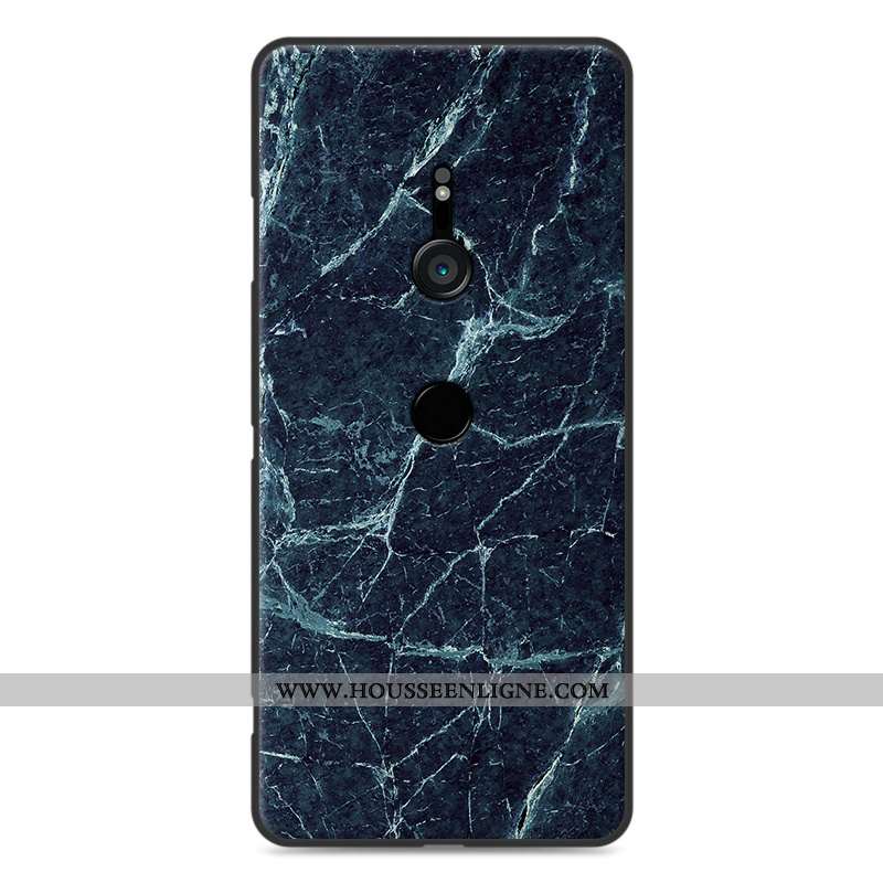 Housse Sony Xperia Xz3 Personnalité Vintage Modèle Fleurie Protection Téléphone Portable Silicone Ka