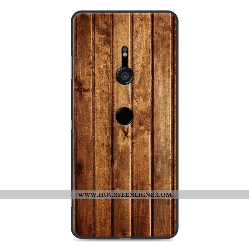 Housse Sony Xperia Xz3 Personnalité Vintage Modèle Fleurie Protection Téléphone Portable Silicone Ka