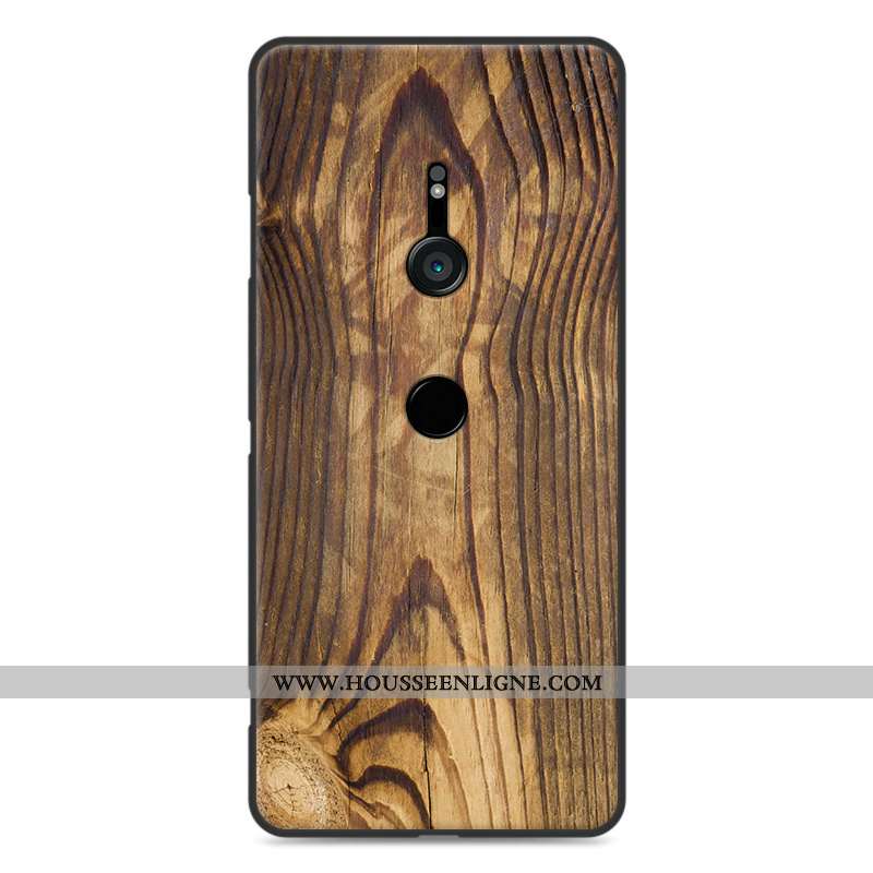 Housse Sony Xperia Xz3 Personnalité Vintage Modèle Fleurie Protection Téléphone Portable Silicone Ka