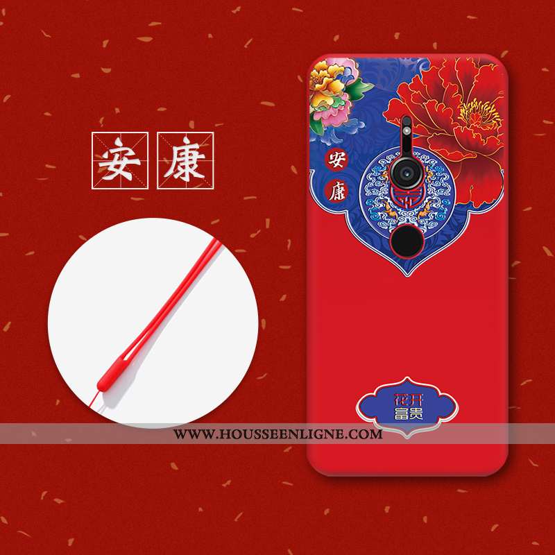 Housse Sony Xperia Xz3 Tendance Légère Protection Créatif Nouveau Noir Ultra Rose
