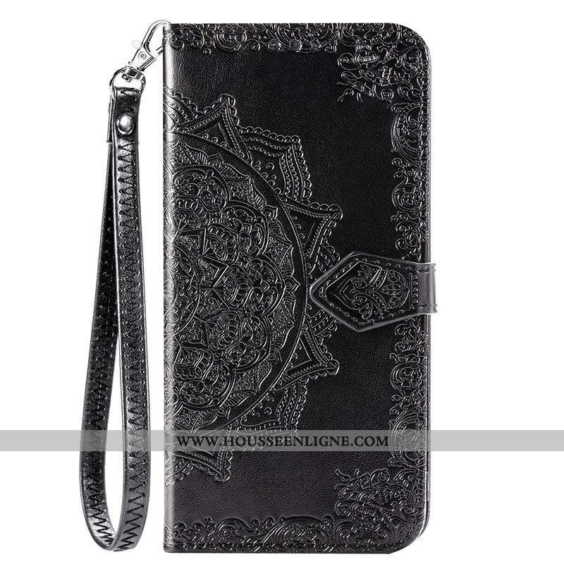 Housse Xiaomi Mi 10 Cuir Téléphone Portable Coque Tout Compris Étui Violet Incassable
