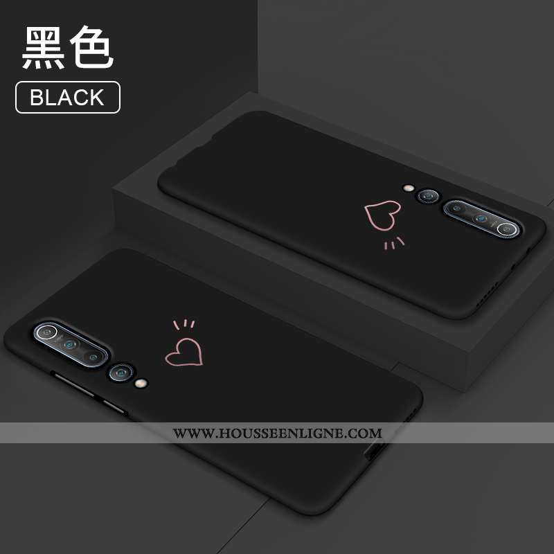 Housse Xiaomi Mi 10 Délavé En Daim Personnalité Vent Tout Compris Difficile Protection Clair Verte