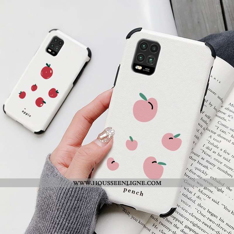 Housse Xiaomi Mi 10 Lite Dessin Animé Charmant Incassable Citron Personnalité Silicone Net Rouge