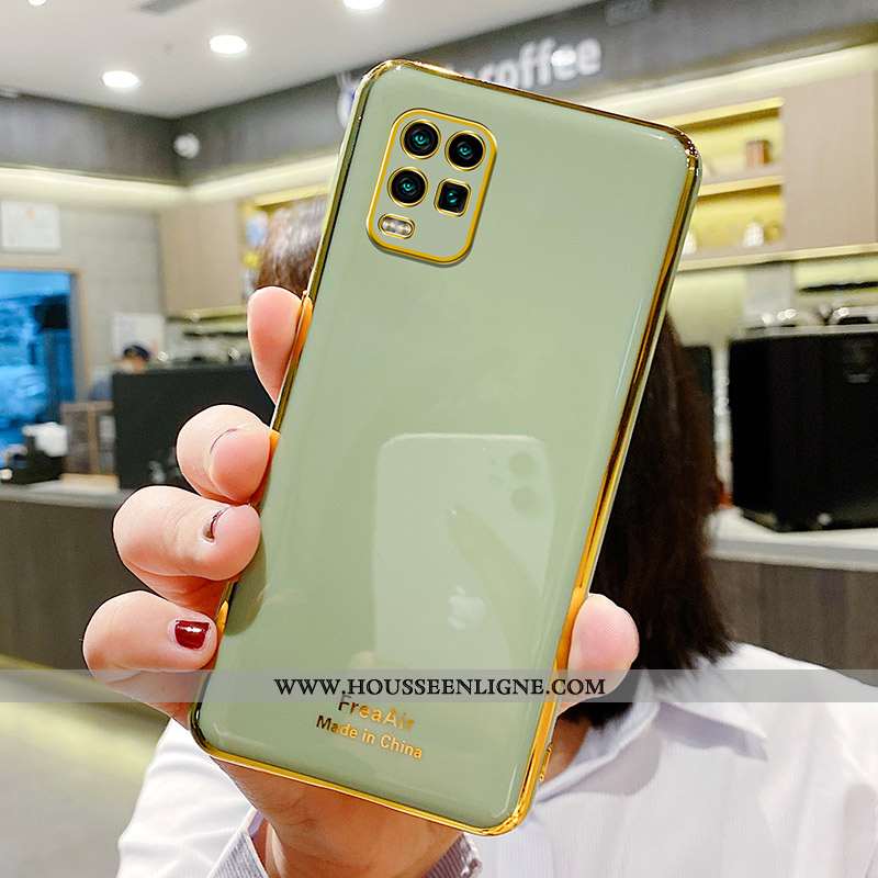 Housse Xiaomi Mi 10 Lite Protection Créatif Net Rouge Tout Compris Coque Jeunesse Légère Rose