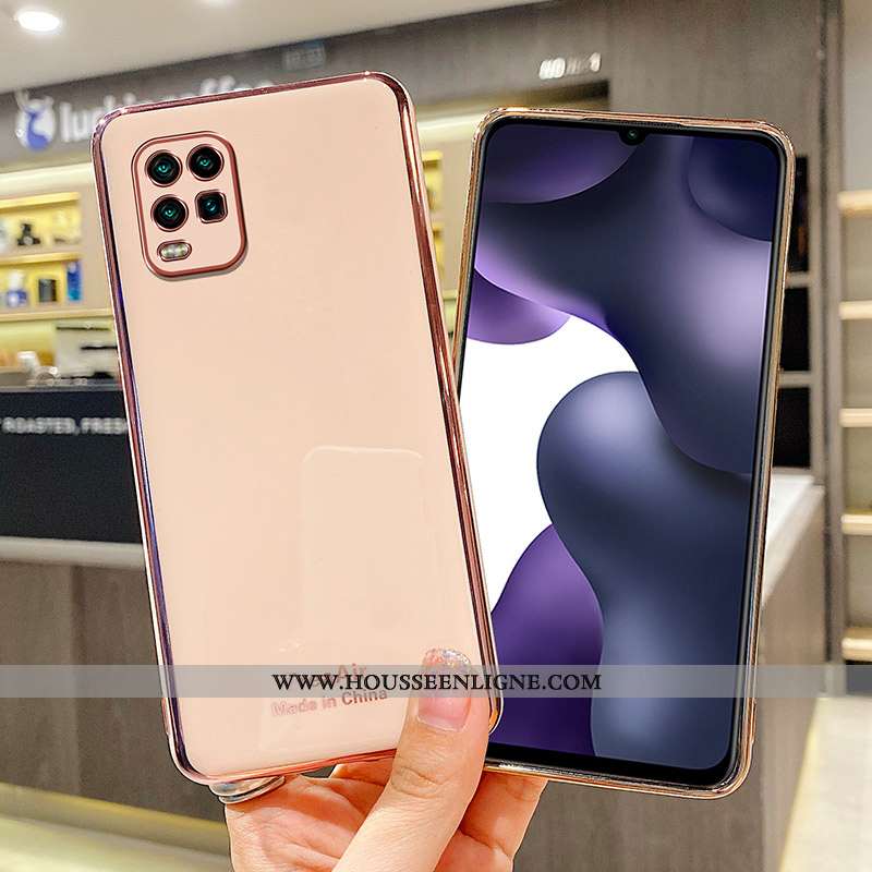 Housse Xiaomi Mi 10 Lite Protection Créatif Net Rouge Tout Compris Coque Jeunesse Légère Rose