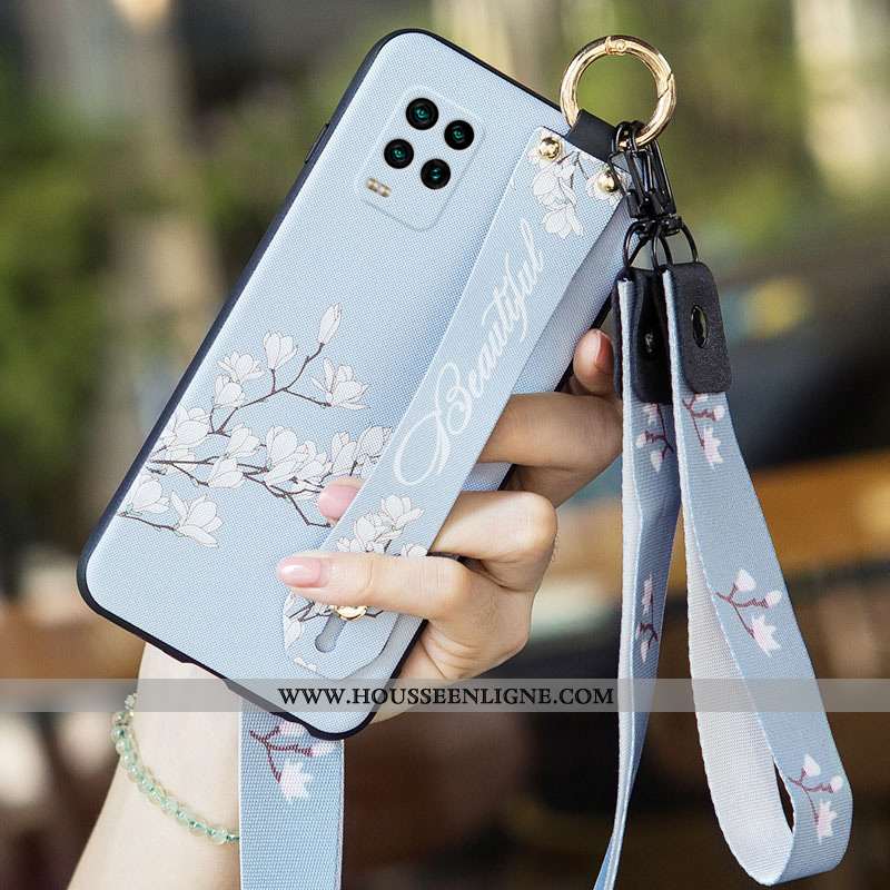 Housse Xiaomi Mi 10 Lite Protection Délavé En Daim Tout Compris Fluide Doux Petit Légère Rose