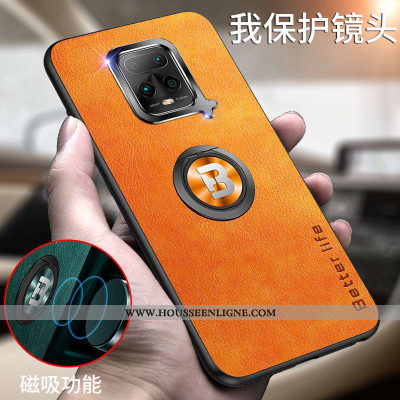 Housse Xiaomi Mi 10 Lite Silicone Protection Incassable Étui Coque Fluide Doux Petit Noir