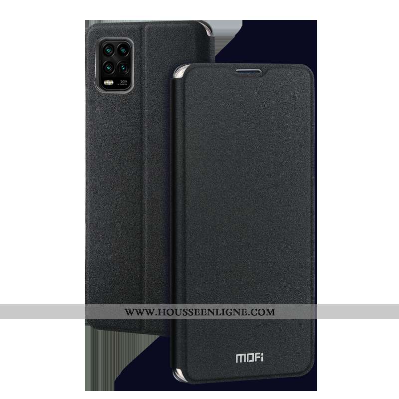 Housse Xiaomi Mi 10 Lite Silicone Protection Tout Compris Clamshell Petit Téléphone Portable Cuir No