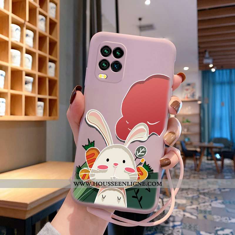 Housse Xiaomi Mi 10 Lite Ultra Tendance Créatif Tout Compris Petit Personnalité Silicone Bleu