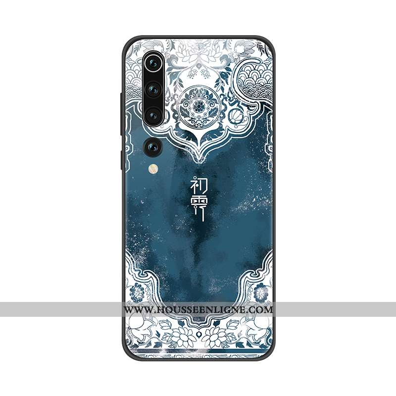 Housse Xiaomi Mi 10 Personnalité Créatif Rouge Petit Coque Étui Tendance