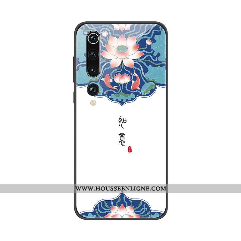 Housse Xiaomi Mi 10 Personnalité Créatif Rouge Petit Coque Étui Tendance