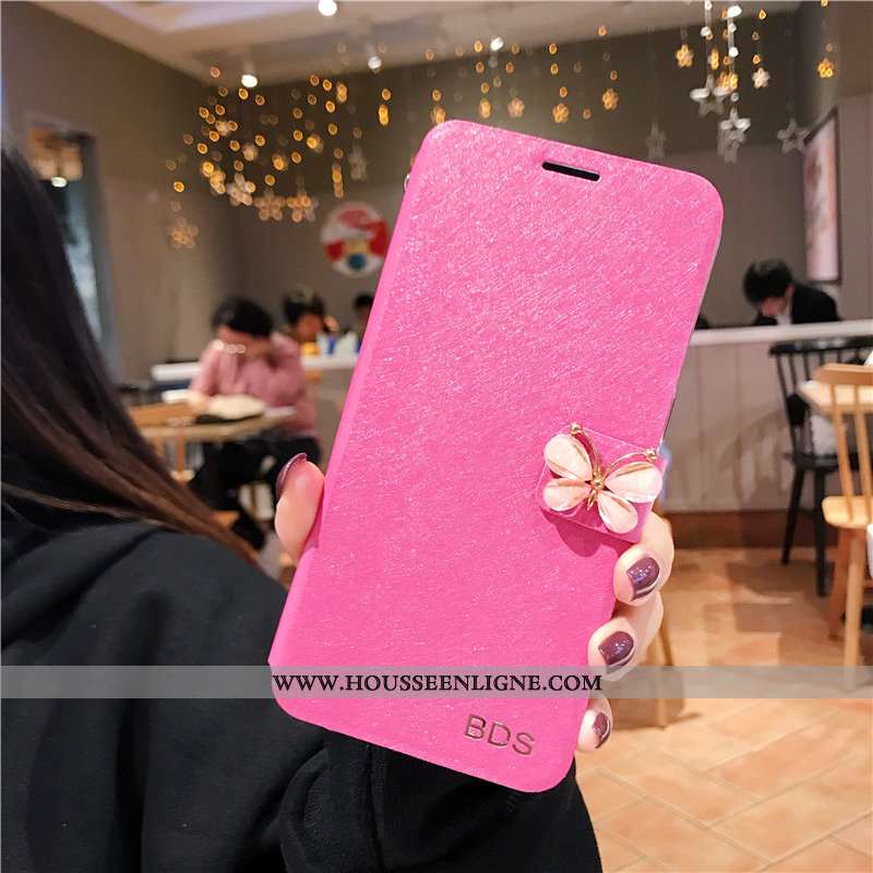 Housse Xiaomi Mi 10 Protection Personnalité Étui Tempérer Coque Incassable Petit Rose