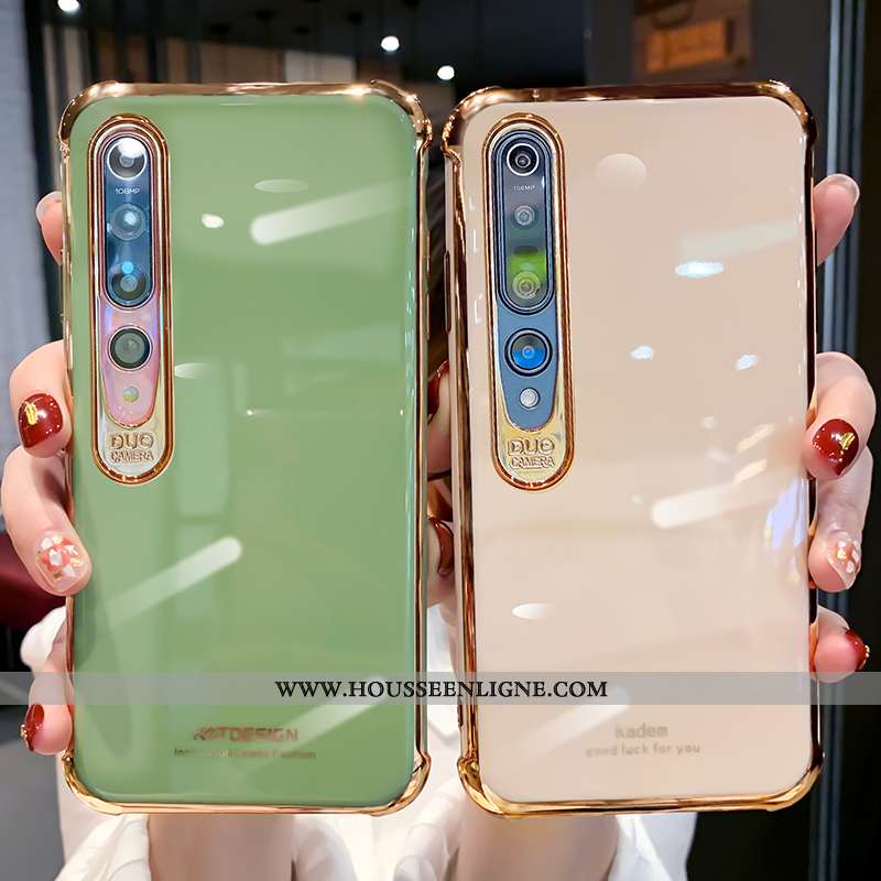Housse Xiaomi Mi 10 Ultra Tendance Tout Compris Simple Protection Incassable Petit Verte