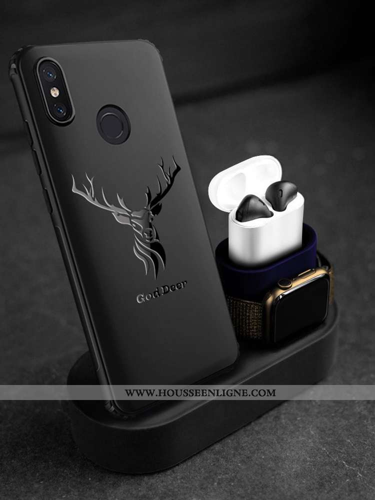 Housse Xiaomi Mi 8 Fluide Doux Silicone Incassable Membrane Téléphone Portable Petit Modèle Fleurie 