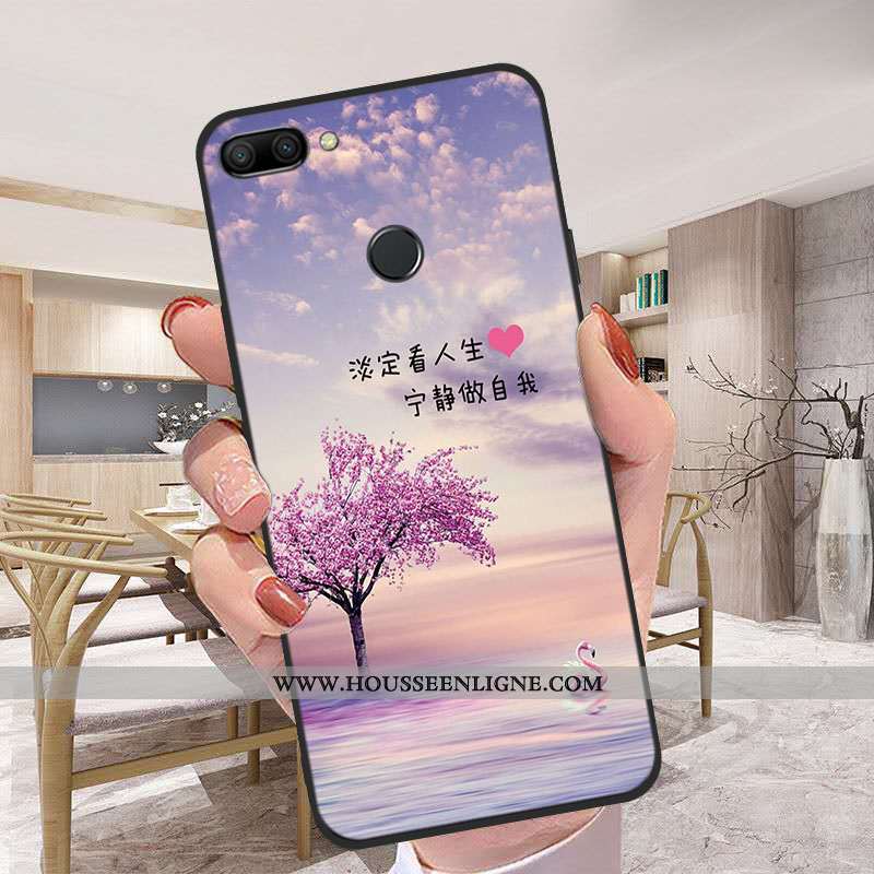 Housse Xiaomi Mi 8 Lite Délavé En Daim Ornements Suspendus Créatif Protection Coque Mode Tout Compri