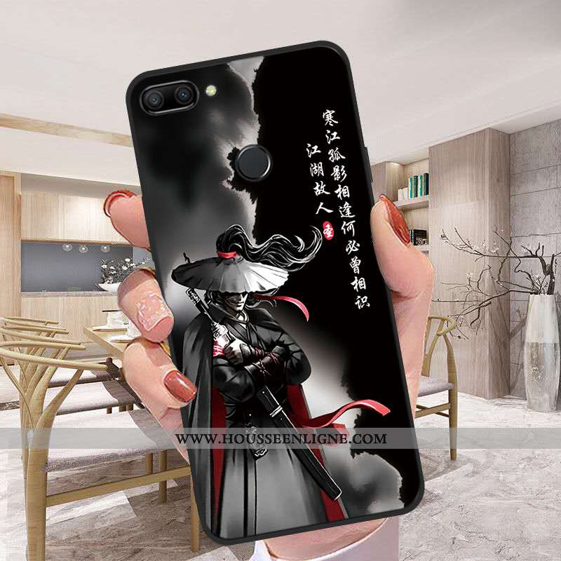 Housse Xiaomi Mi 8 Lite Délavé En Daim Ornements Suspendus Créatif Protection Coque Mode Tout Compri