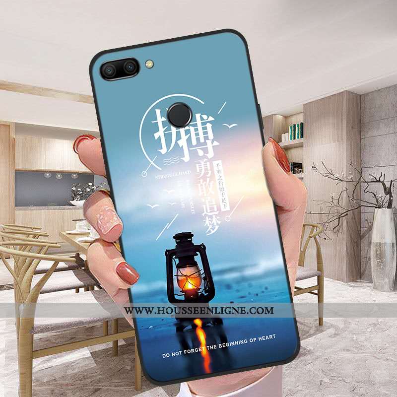 Housse Xiaomi Mi 8 Lite Délavé En Daim Ornements Suspendus Créatif Protection Coque Mode Tout Compri