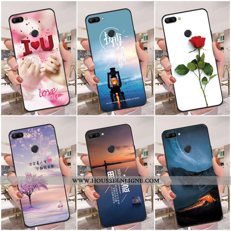 Housse Xiaomi Mi 8 Lite Délavé En Daim Ornements Suspendus Créatif Protection Coque Mode Tout Compri
