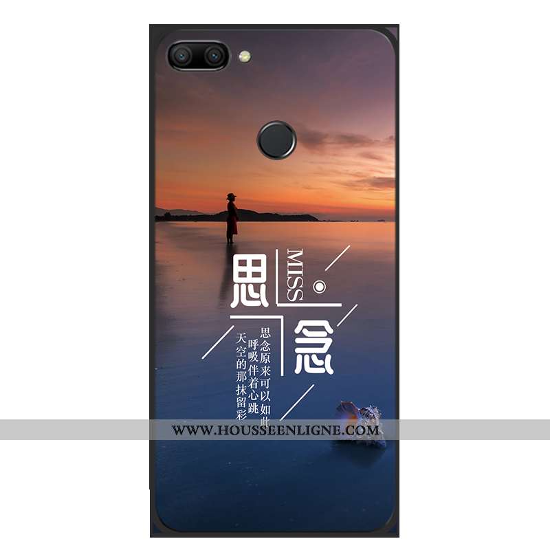 Housse Xiaomi Mi 8 Lite Délavé En Daim Ornements Suspendus Créatif Protection Coque Mode Tout Compri