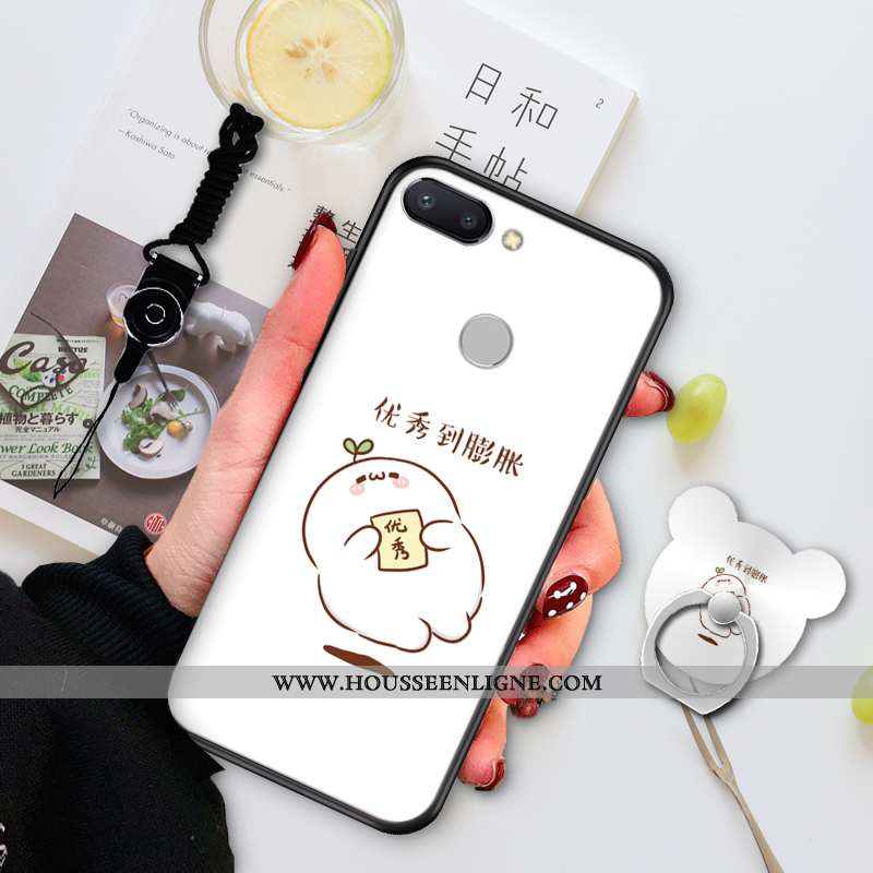 Housse Xiaomi Mi 8 Lite Personnalité Créatif Charmant Dessin Animé Incassable Silicone Coque Verte