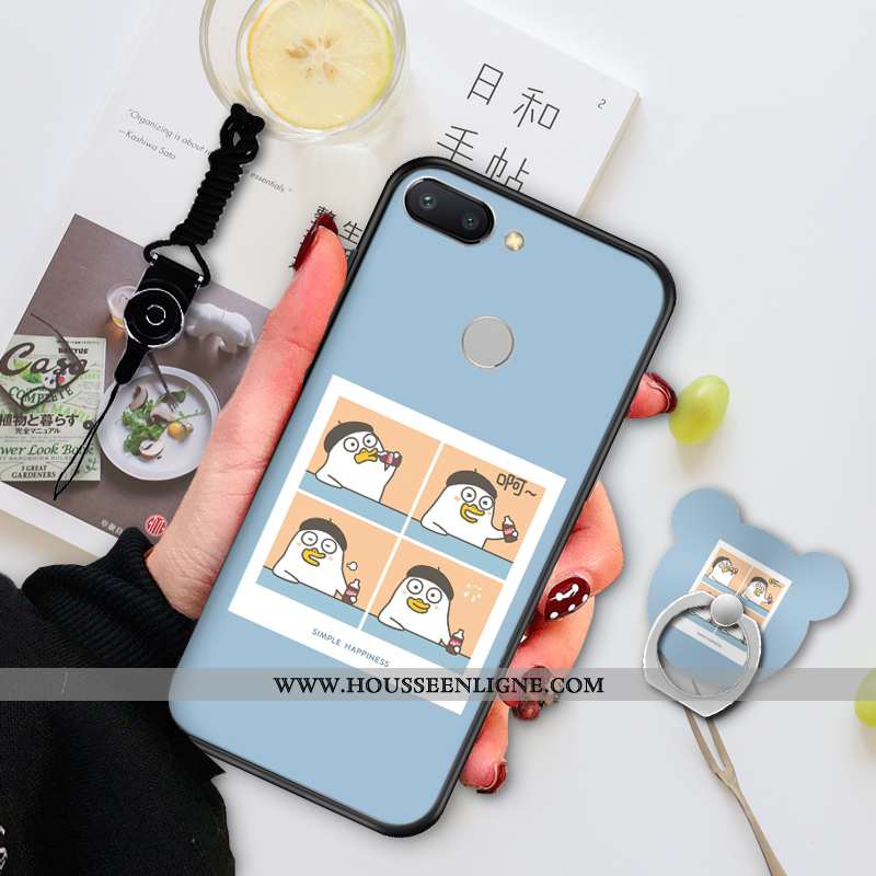 Housse Xiaomi Mi 8 Lite Personnalité Créatif Charmant Dessin Animé Incassable Silicone Coque Verte