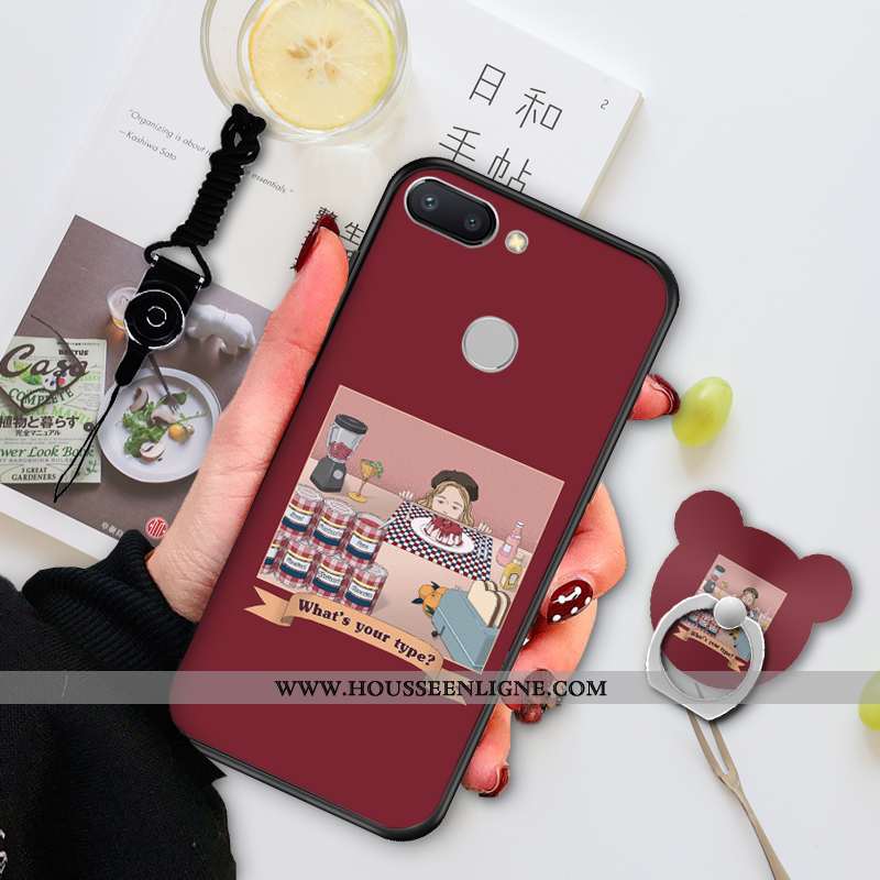 Housse Xiaomi Mi 8 Lite Personnalité Créatif Charmant Dessin Animé Incassable Silicone Coque Verte