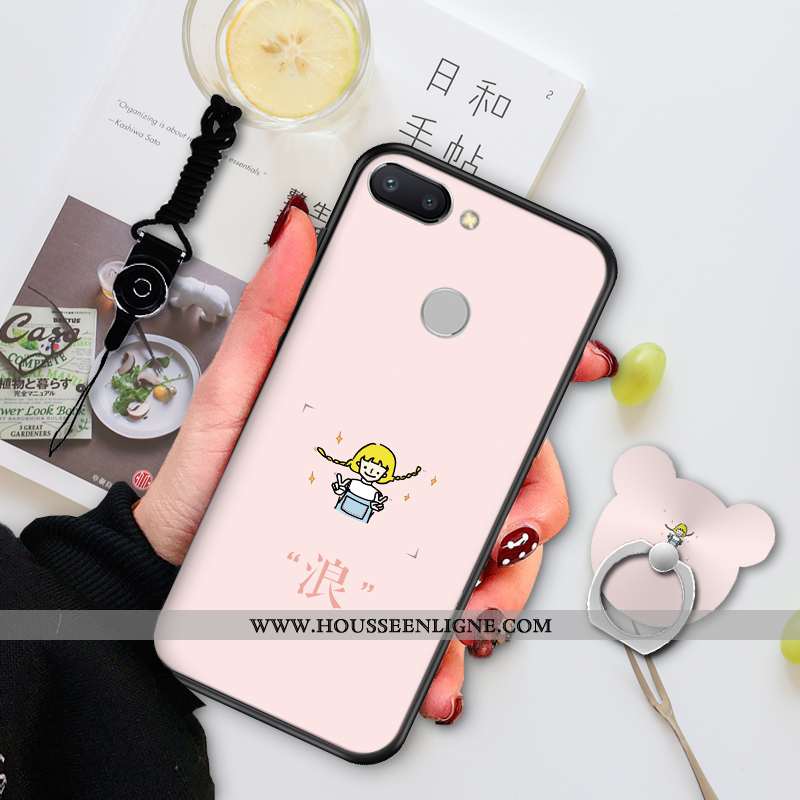 Housse Xiaomi Mi 8 Lite Personnalité Créatif Charmant Dessin Animé Incassable Silicone Coque Verte