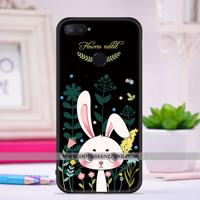 Housse Xiaomi Mi 8 Lite Personnalité Créatif Jeunesse Ultra Silicone Téléphone Portable Tendance Vio
