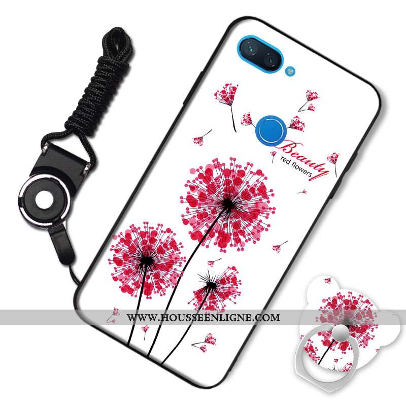 Housse Xiaomi Mi 8 Lite Personnalité Tendance Fluide Doux Tout Compris Rose Jeunesse Coque