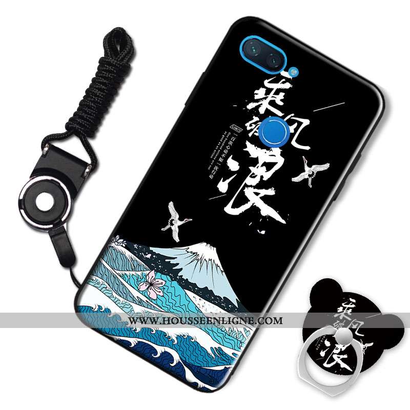 Housse Xiaomi Mi 8 Lite Personnalité Tendance Fluide Doux Tout Compris Rose Jeunesse Coque