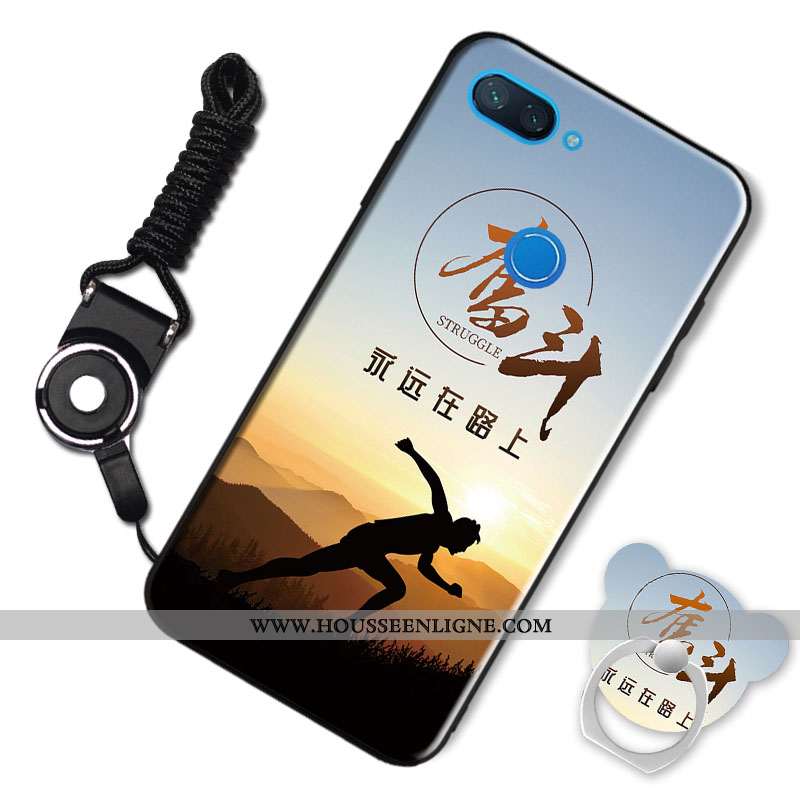 Housse Xiaomi Mi 8 Lite Personnalité Tendance Fluide Doux Tout Compris Rose Jeunesse Coque