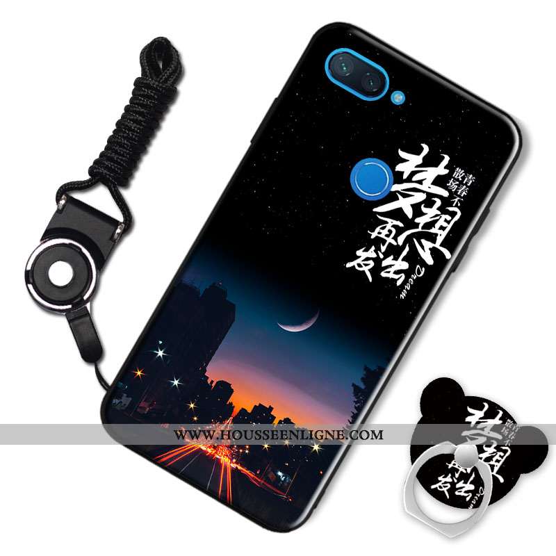 Housse Xiaomi Mi 8 Lite Personnalité Tendance Fluide Doux Tout Compris Rose Jeunesse Coque