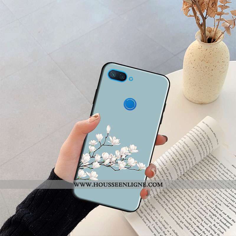 Housse Xiaomi Mi 8 Lite Personnalité Tendance Fluide Doux Tout Compris Rose Jeunesse Coque