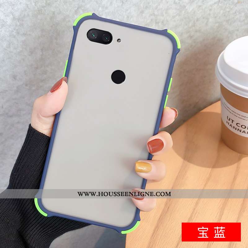 Housse Xiaomi Mi 8 Lite Tendance Délavé En Daim Amoureux Jeunesse Dimensionnel Net Rouge Créatif Ver