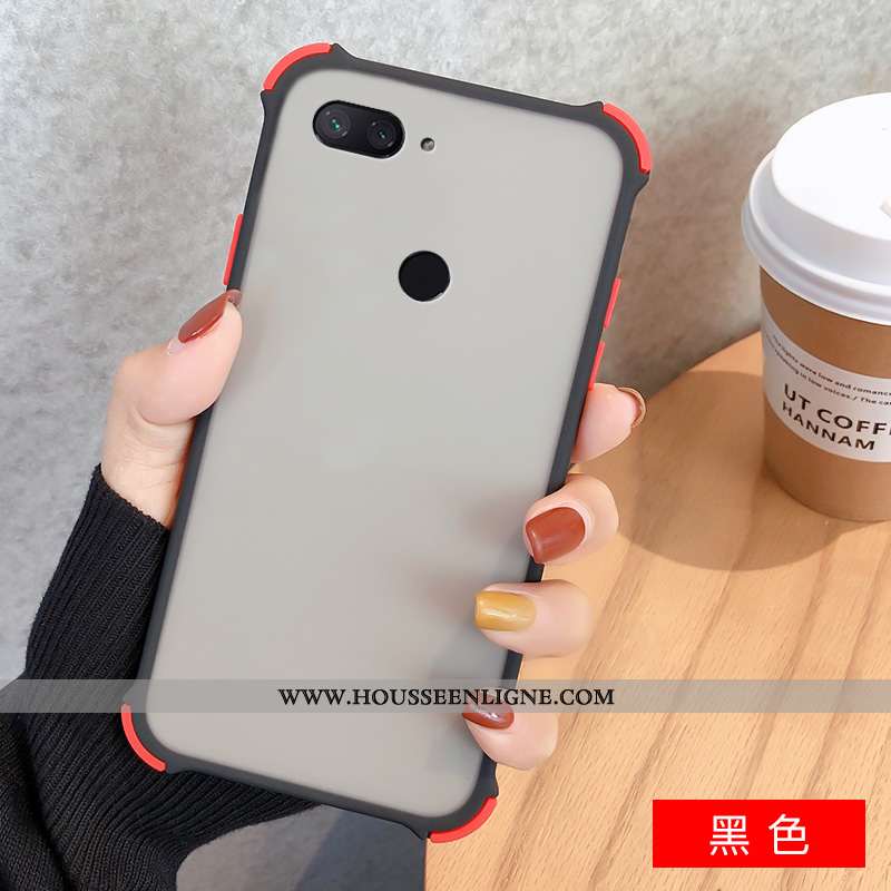 Housse Xiaomi Mi 8 Lite Tendance Délavé En Daim Amoureux Jeunesse Dimensionnel Net Rouge Créatif Ver