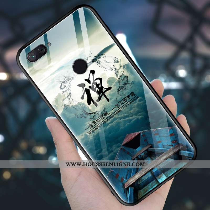 Housse Xiaomi Mi 8 Lite Tendance Fluide Doux Jeunesse Couvercle Arrière Tout Compris Étui Petit Viol