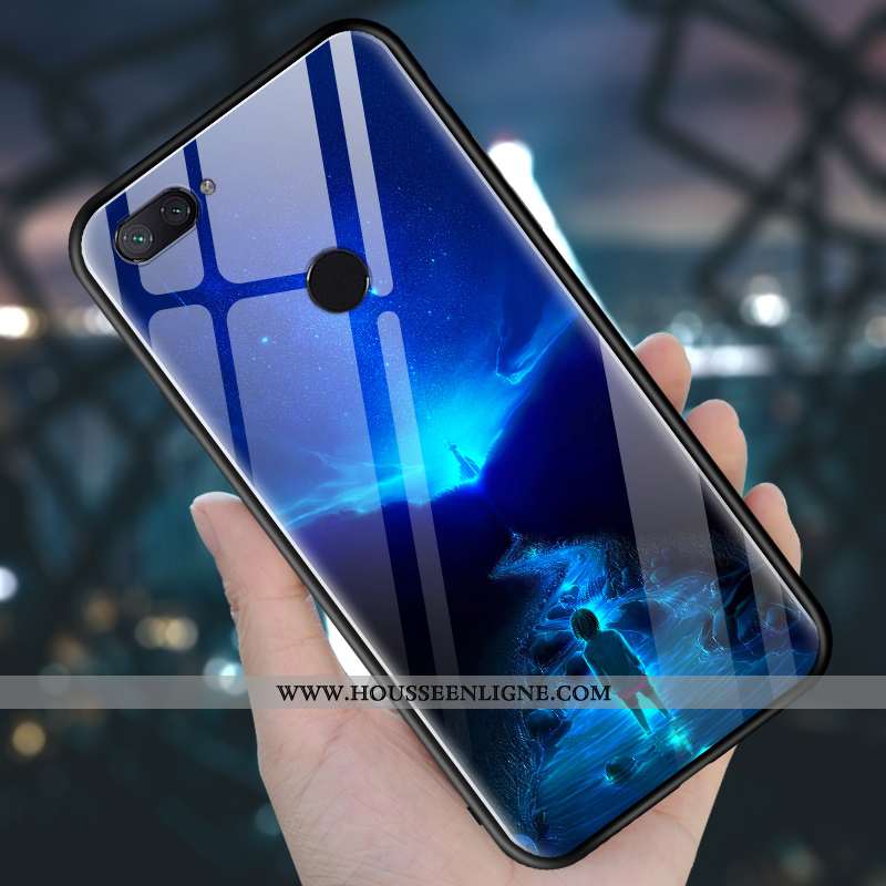 Housse Xiaomi Mi 8 Lite Tendance Fluide Doux Jeunesse Couvercle Arrière Tout Compris Étui Petit Viol