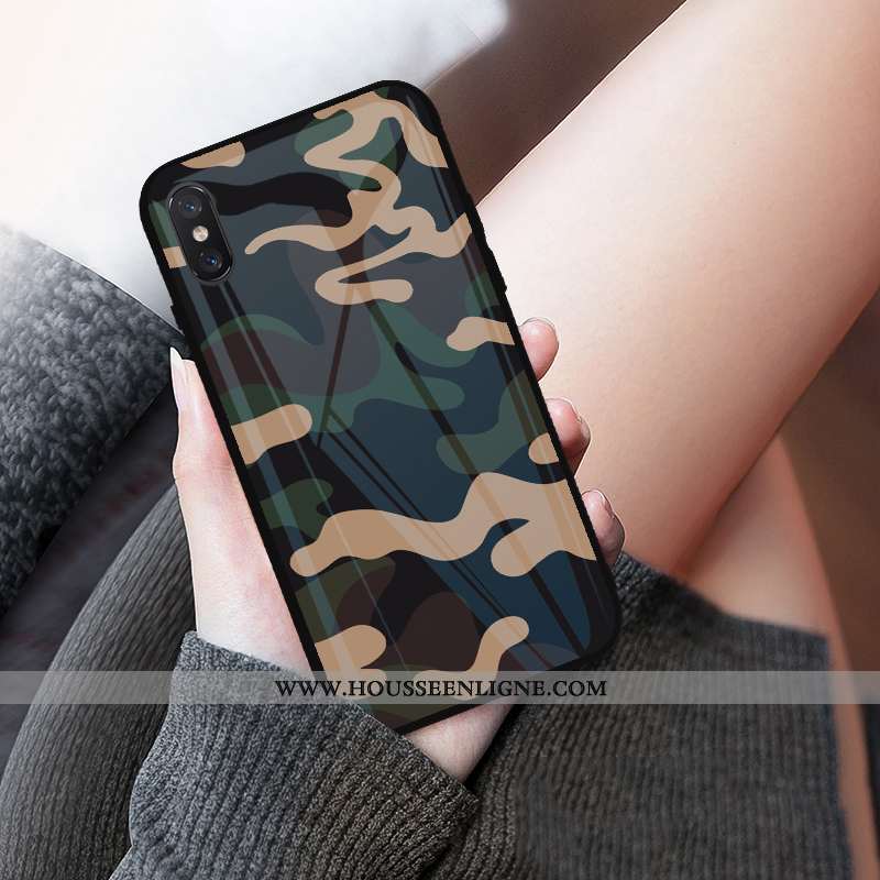 Housse Xiaomi Mi 8 Pro Créatif Ultra Net Rouge Petit Miroir Protection Noir