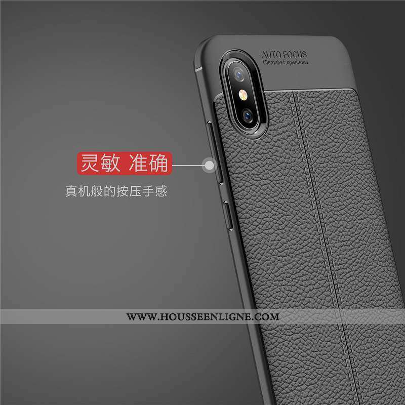 Housse Xiaomi Mi 8 Pro Ultra Tendance Tout Compris Business Jeunesse Protection Incassable Noir