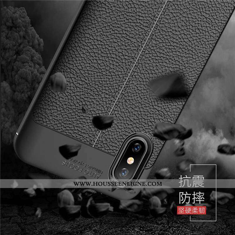 Housse Xiaomi Mi 8 Pro Ultra Tendance Tout Compris Business Jeunesse Protection Incassable Noir