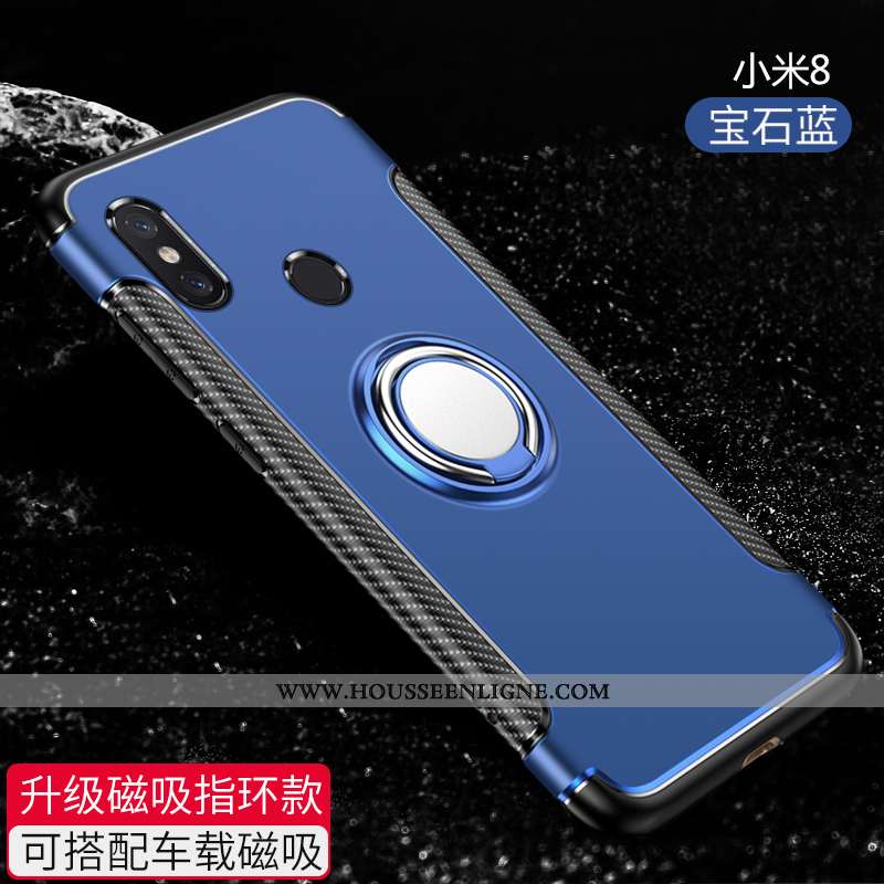 Housse Xiaomi Mi 8 Silicone Protection Personnalité Ultra Légère Jeunesse Petit Noir