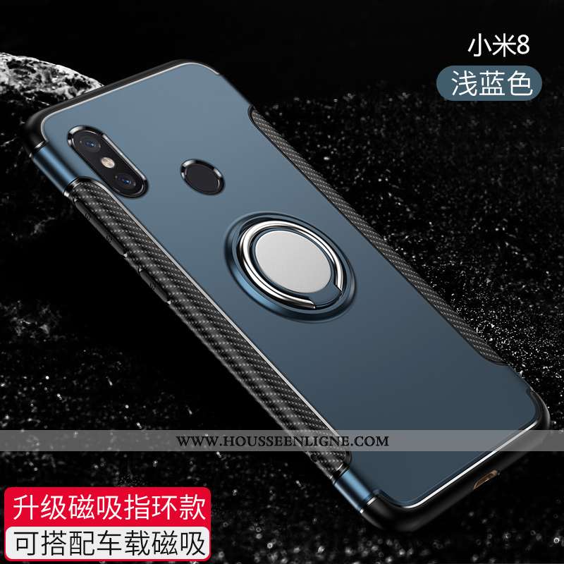 Housse Xiaomi Mi 8 Silicone Protection Personnalité Ultra Légère Jeunesse Petit Noir
