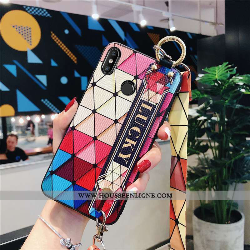 Housse Xiaomi Mi 8 Tendance Légère Silicone Étui Modèle Fleurie Ornements Suspendus Ultra Coloré