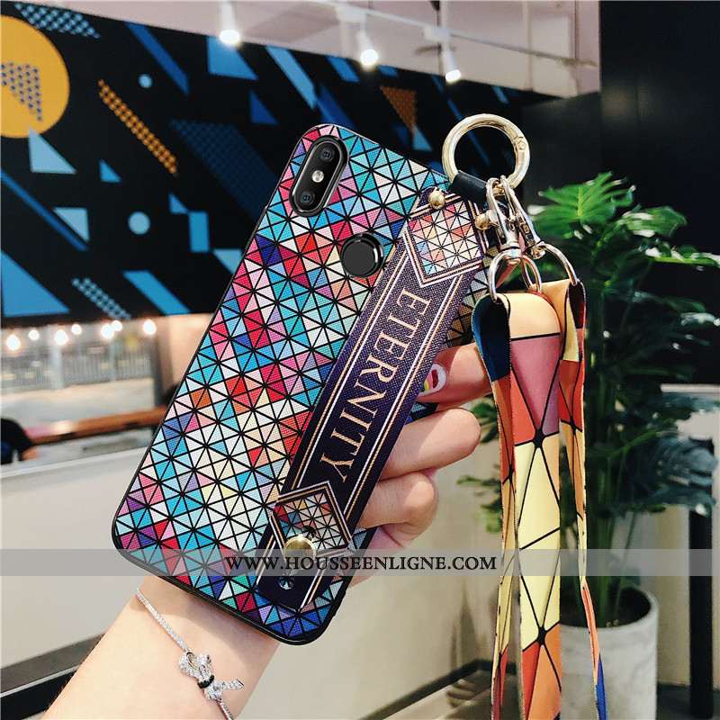 Housse Xiaomi Mi 8 Tendance Légère Silicone Étui Modèle Fleurie Ornements Suspendus Ultra Coloré