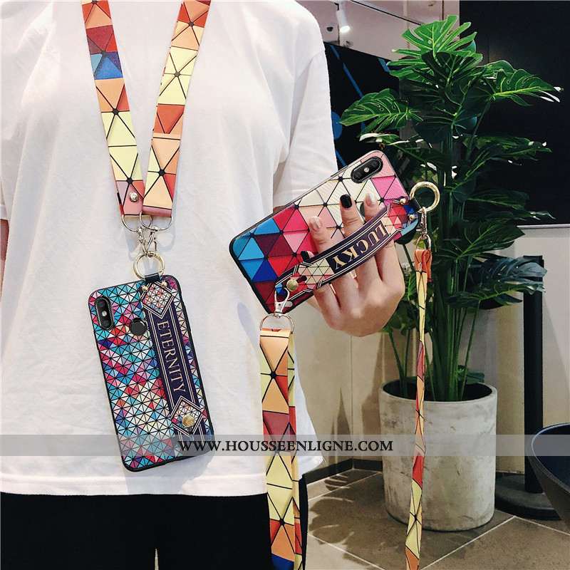 Housse Xiaomi Mi 8 Tendance Légère Silicone Étui Modèle Fleurie Ornements Suspendus Ultra Coloré
