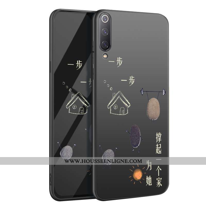 Housse Xiaomi Mi 9 Fluide Doux Silicone Créatif Protection Petit Personnalité Téléphone Portable Noi